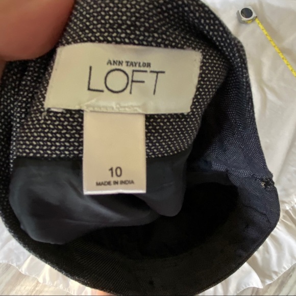 COPY - Ann Taylor Loft Skirt SUIT Dk Navy - 10/12 - Picture 11 of 16